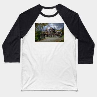 The Pelisor castle in Sinaia, Romania Baseball T-Shirt